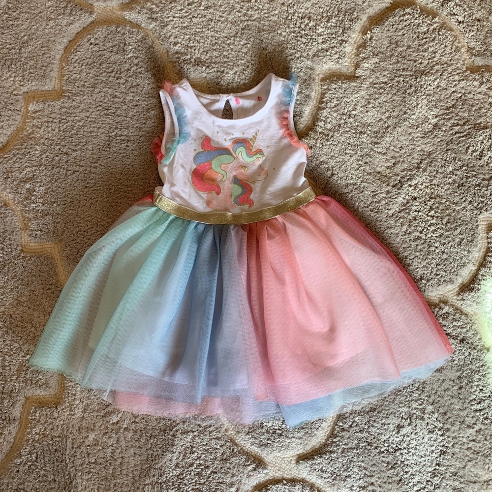 Toddler girl Unicorn Dress